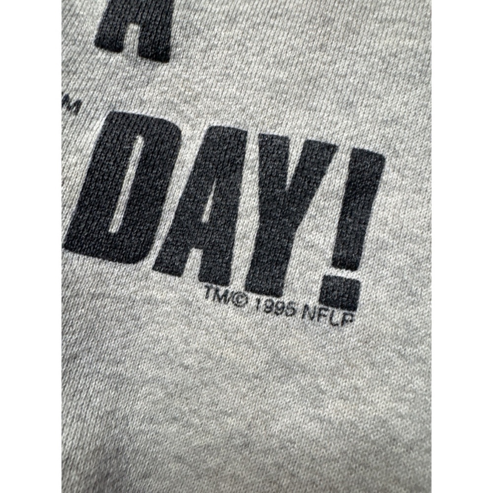 Pittsburgh Steelers Vintage 1995 Crewneck Sweatshirt Have A Steelers Day Medium - Picture 3 of 6